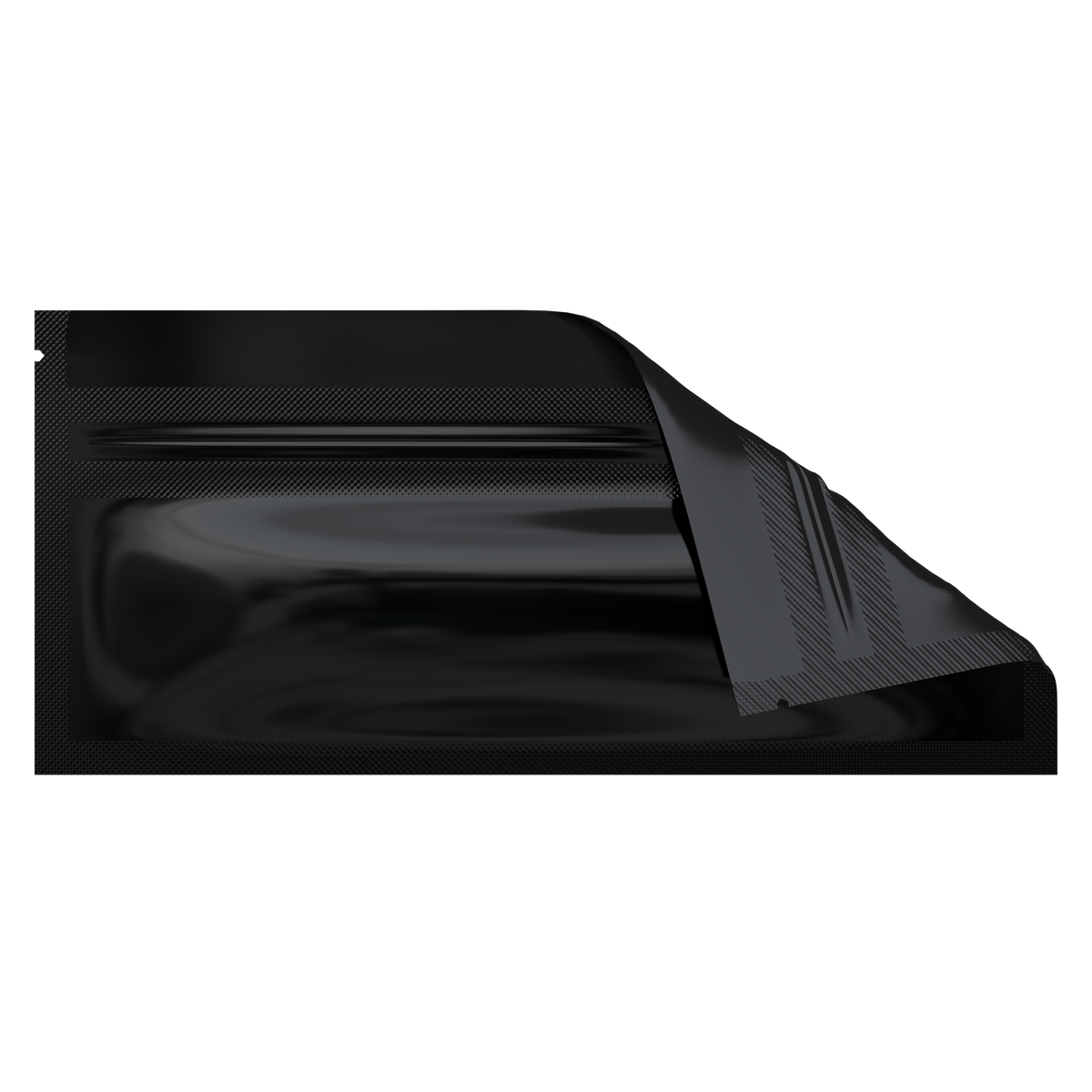 Slim Mylar Bags (1000 qty) — Gloss Black & Gloss Black