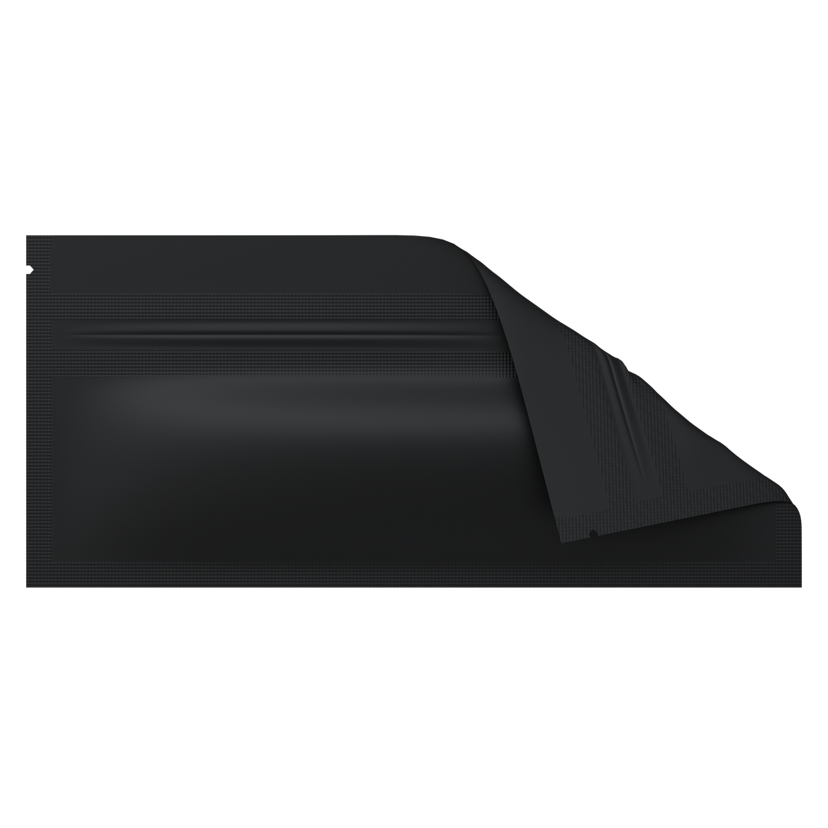 Slim Mylar Bags (1000 qty) — Matte Black & Matte Black