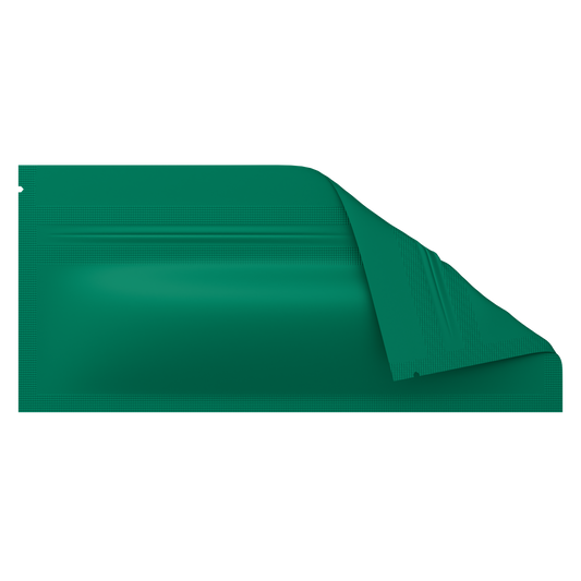 Slim Mylar Bags (1000 qty) — Matte Mint Green & Matte Mint Green