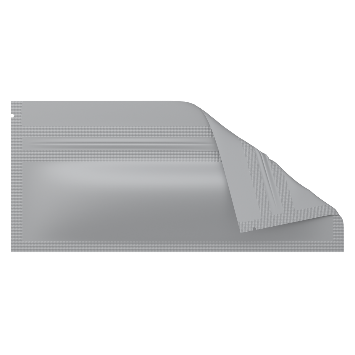 Slim Mylar Bags (1000 qty) — Matte White & Matte White