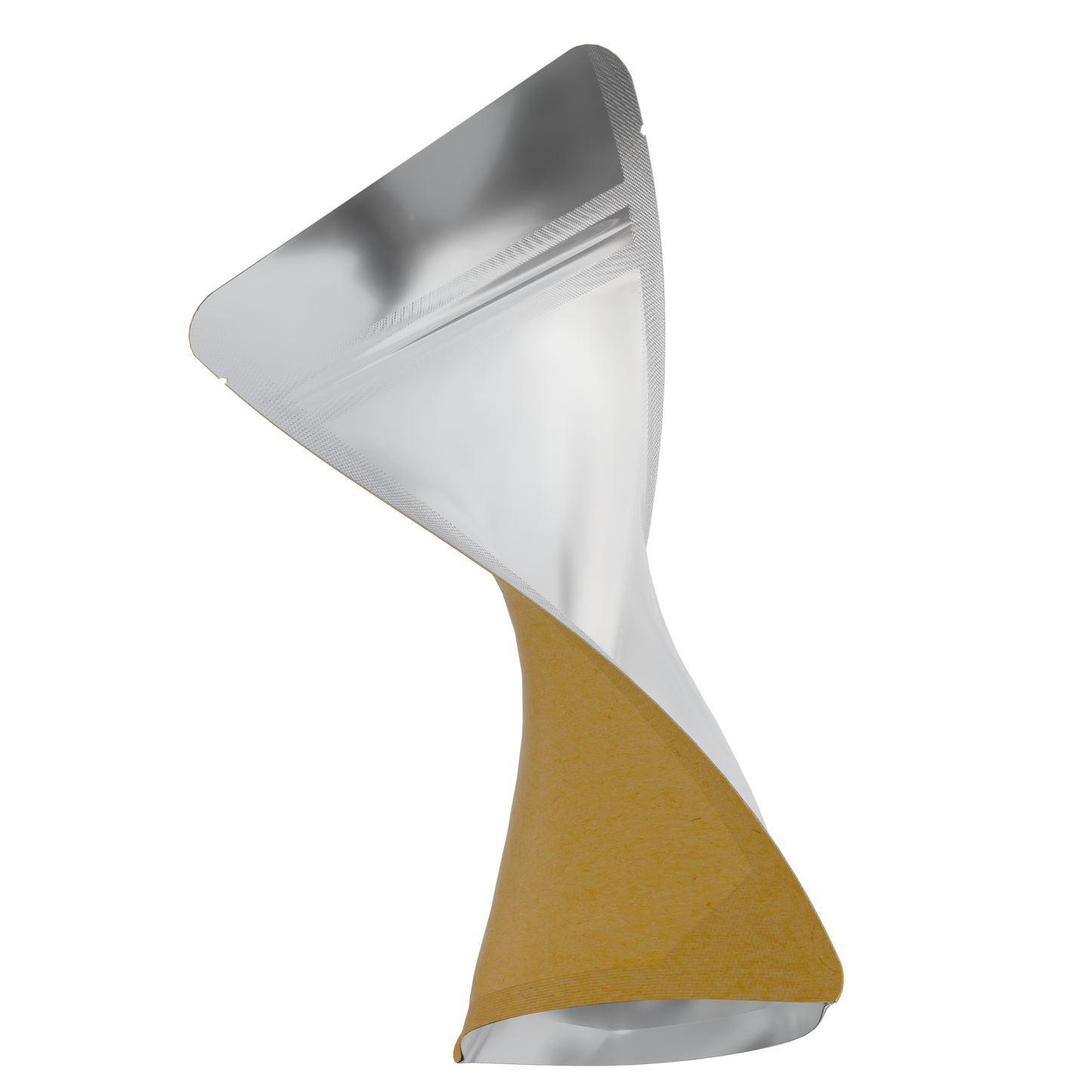 1/4 Ounce Mylar Bags (1000 qty) — Kraft & Clear