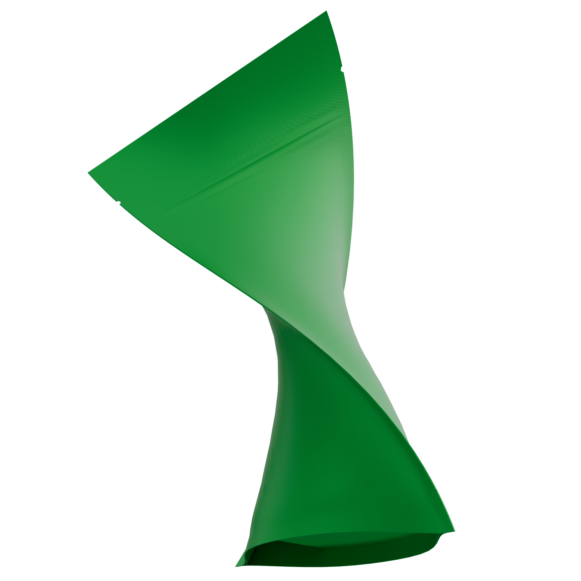 1/4 Ounce Mylar Bags (1000 qty) — Matte Green & Matte Green