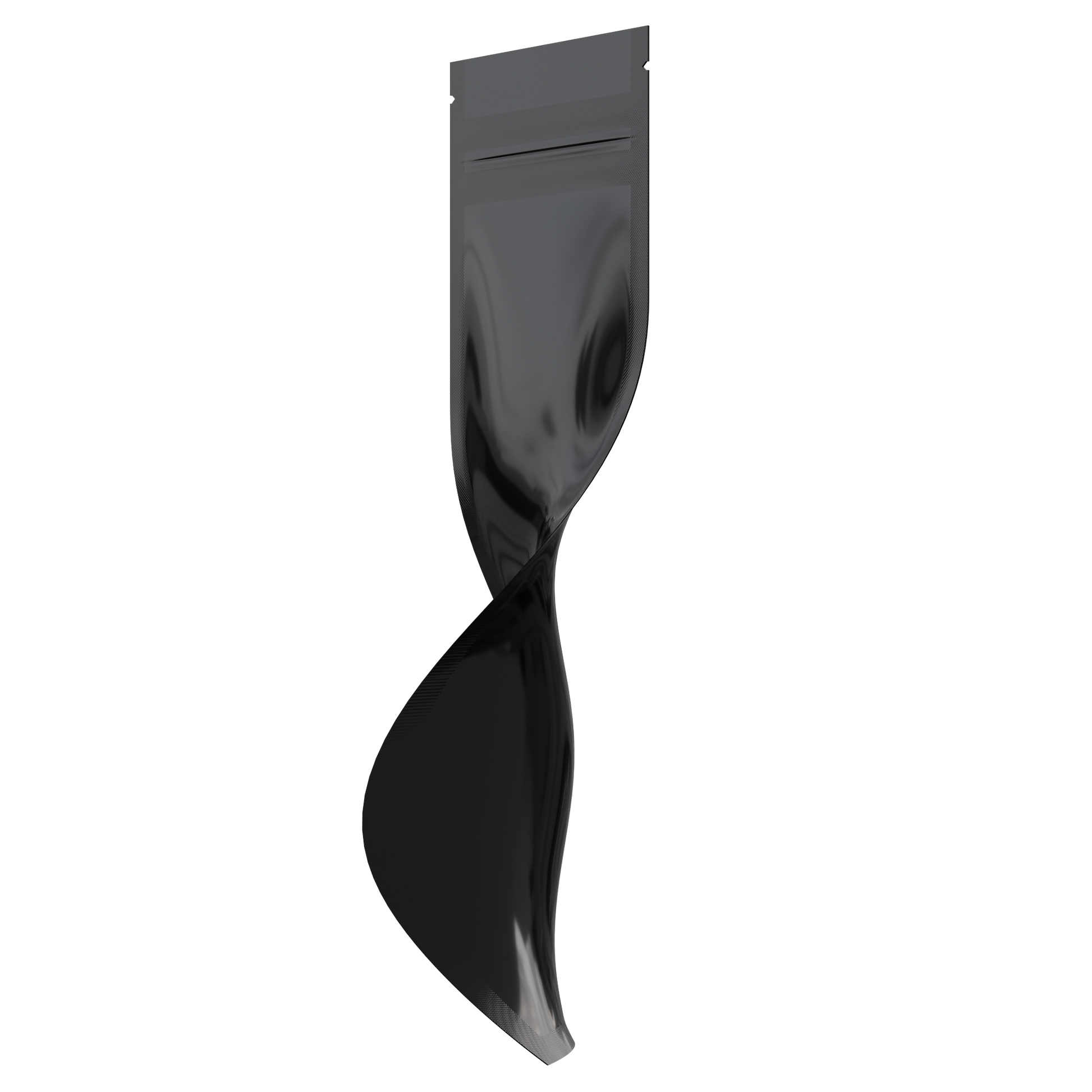 Syringe Mylar Bags (1000 qty) — Gloss Black & Gloss Black