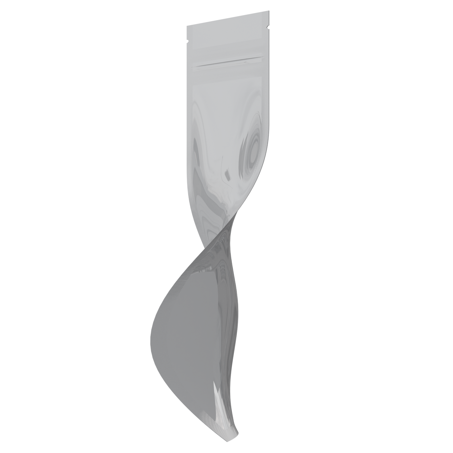 Syringe Mylar Bags (1000 qty) — Gloss White & Gloss White