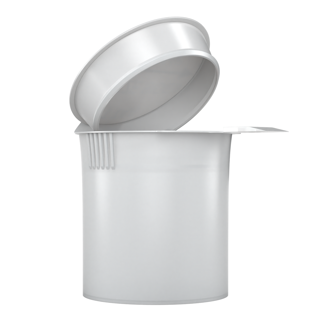 6 Dram Child Resistant Pop-Top Containers (300 qty) — Opaque White