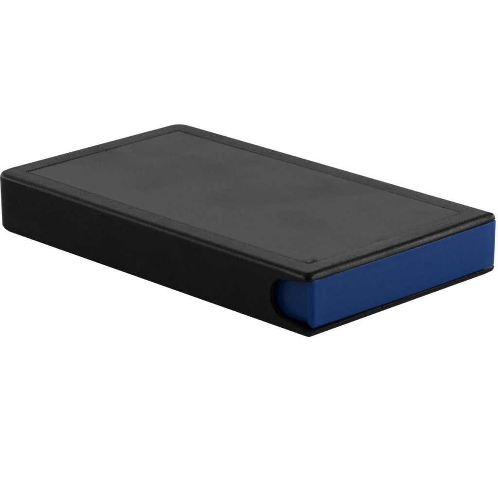 Press N Pull CR Box — 85mm (360 qty) — Black & Blue